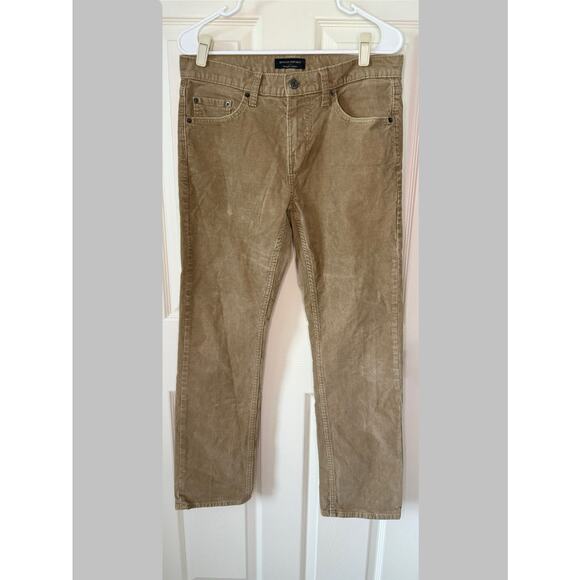 Banana Republic Other - Banana Republic Men’s Vintage Straight Brown Corduroy Pants‎ Size 31 X 30